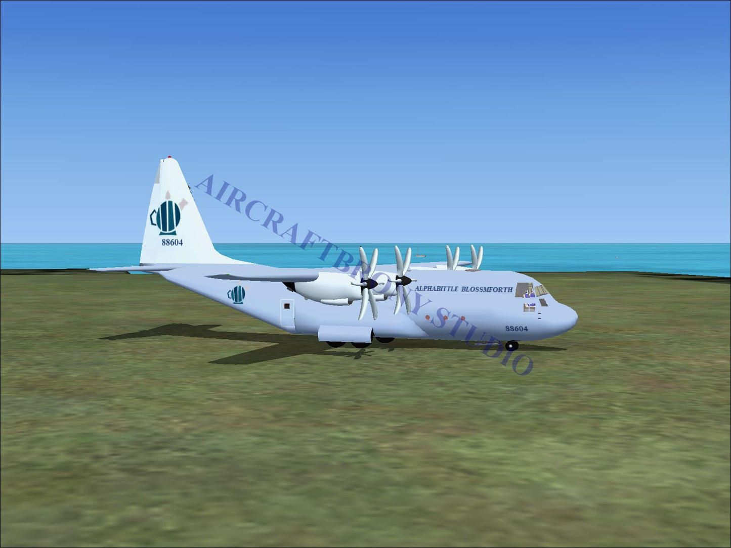 Alphabittle Blossomforth Lockheed C-130 (Digital Image) Digital Image
