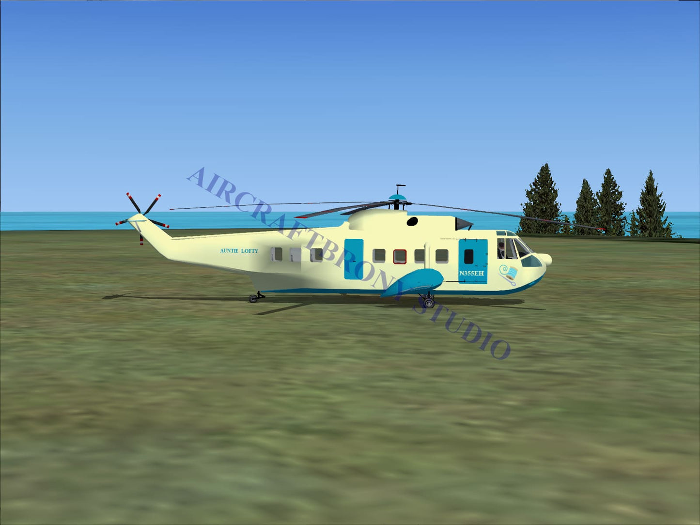 Auntie Lofty Sikorsky S-61N (Digital Image) Digital Image