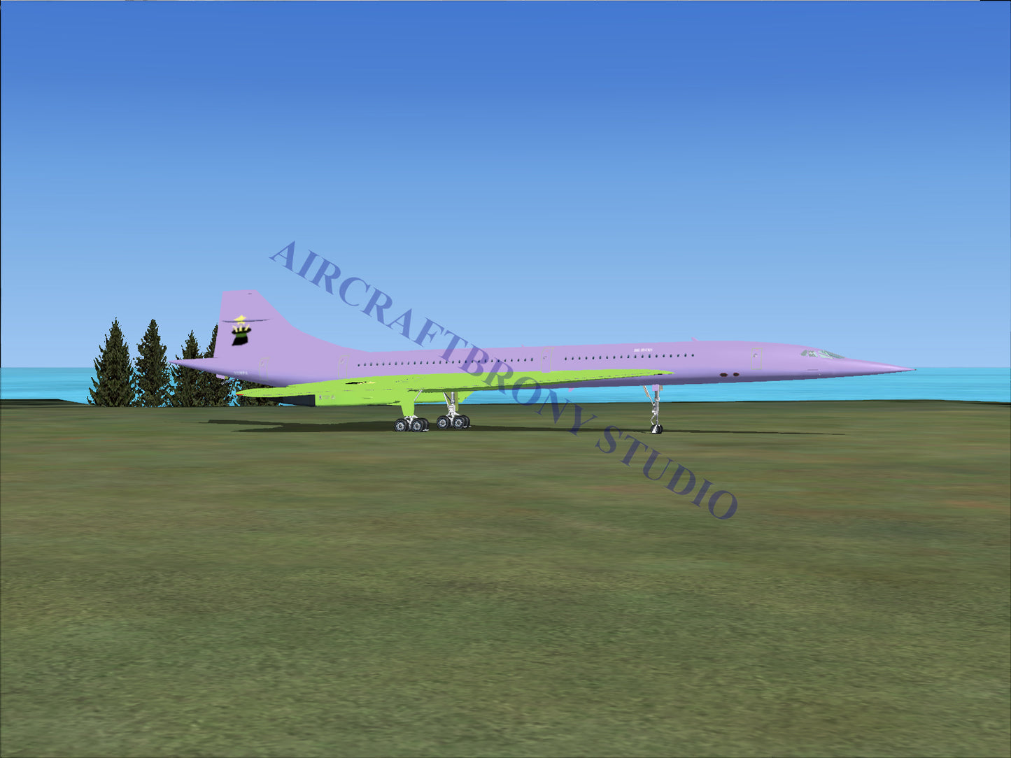 Big Bucks Aerospatiale Concorde (Digital Image) Digital Image