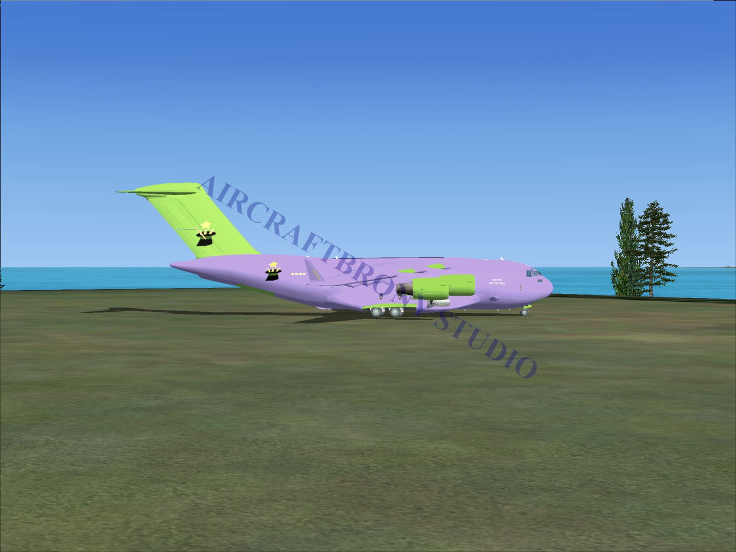 Big Bucks Boeing C-17 (Digital Image) Digital Image