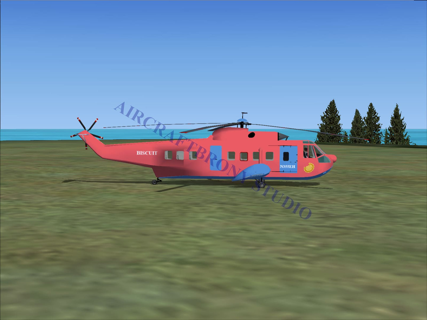 Biscuit Sikorsky S-61N (Digital Image) Digital Image