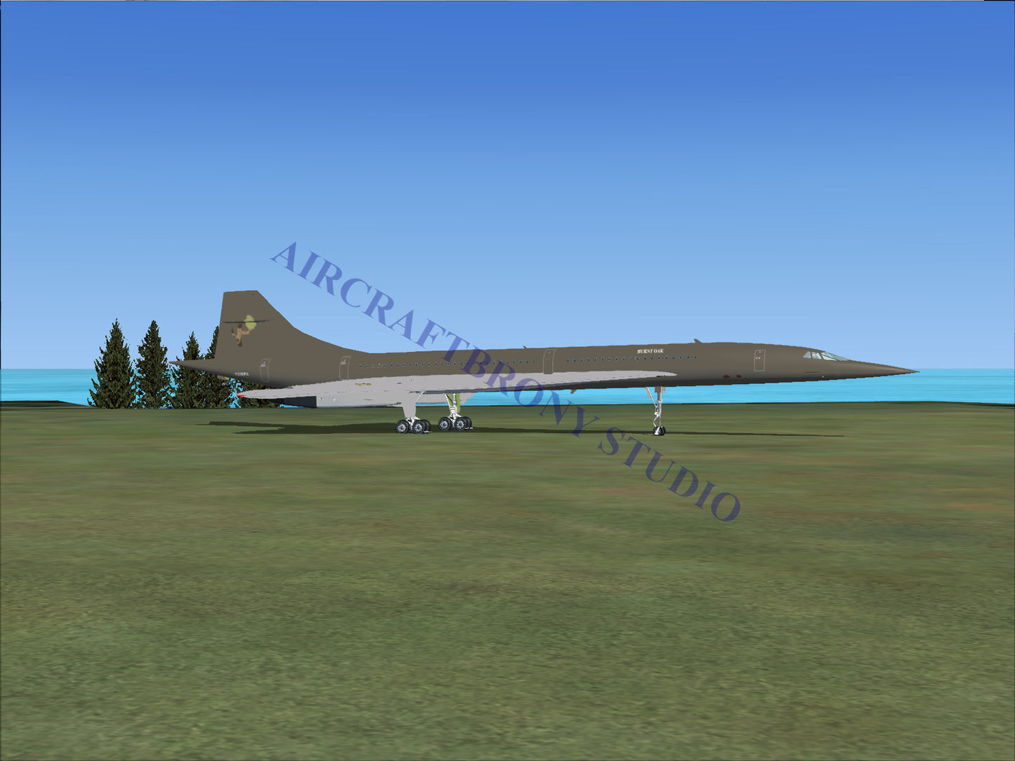 Burnt Oak Aerospatiale Concorde (Digital Image) Digital Image