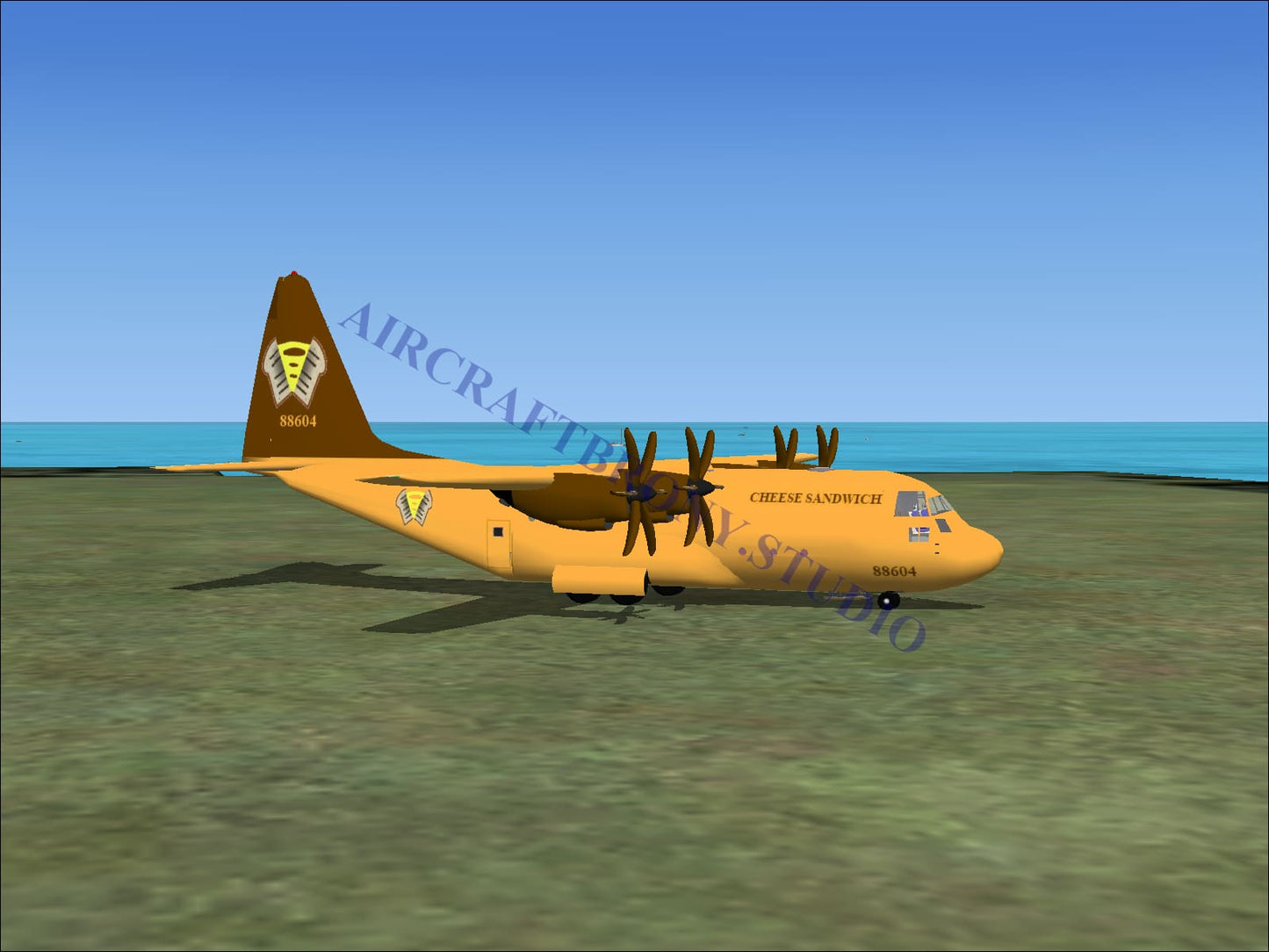 Cheese Sandwich Lockheed C-130 (Digital Image) Digital Image