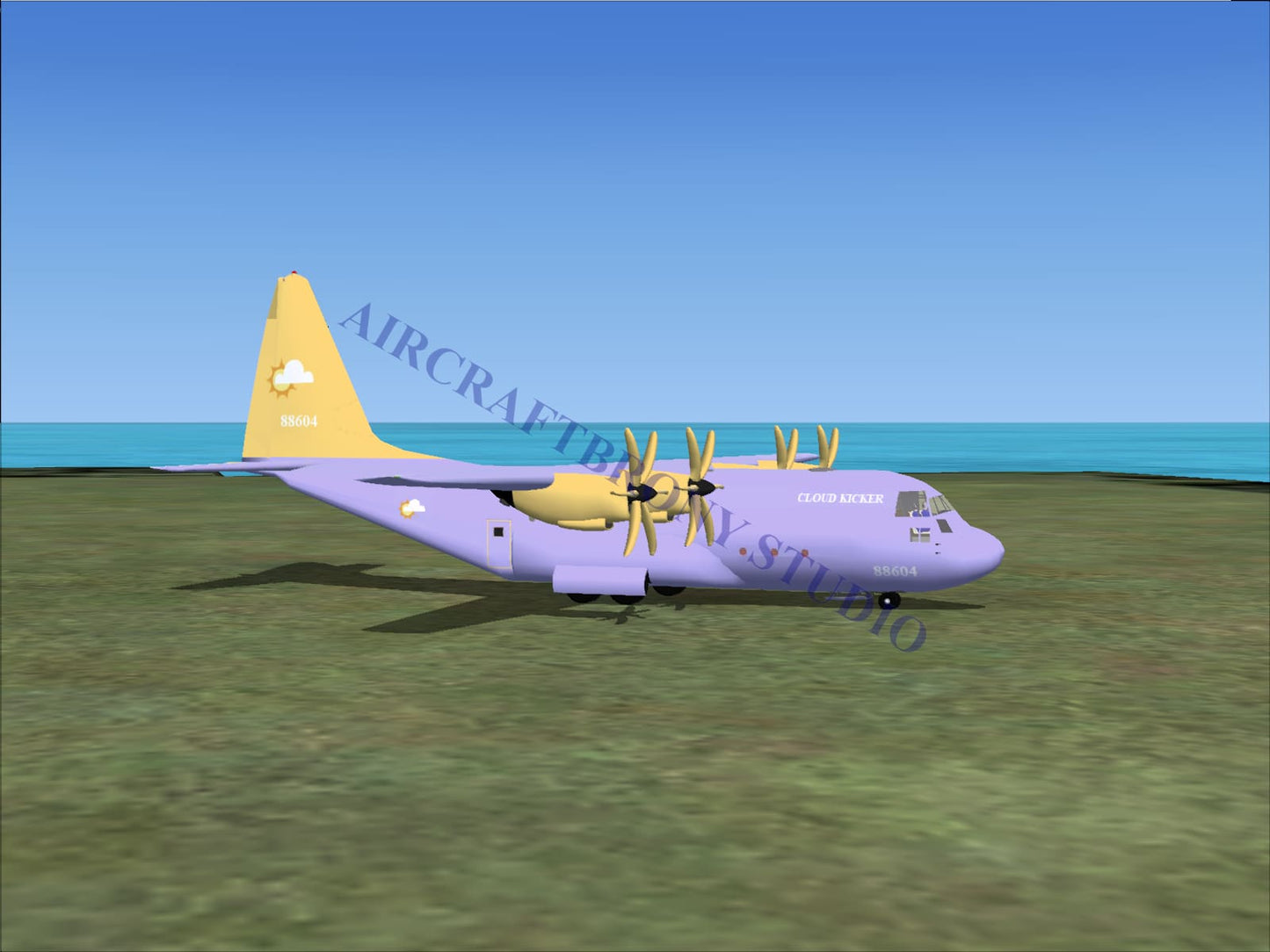 Cloud Kicker Lockheed C-130 (Digital Image) Digital Image
