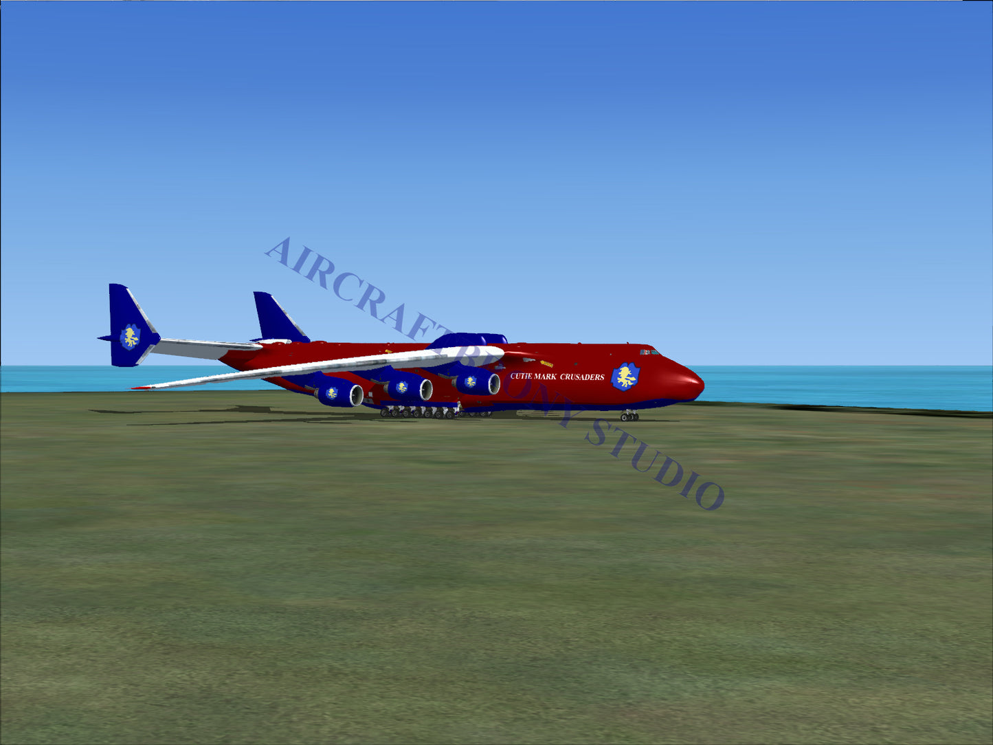 Cutie Mark Crusaders Antonov 225 (Digital Image) Digital Image
