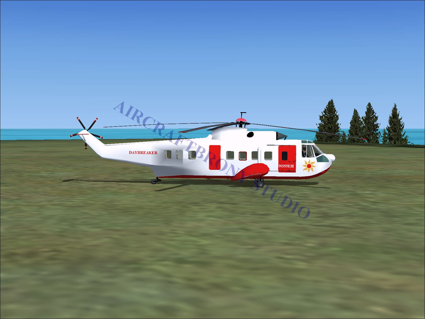 Daybreaker Sikorsky S-61N (Digital Image) Digital Image