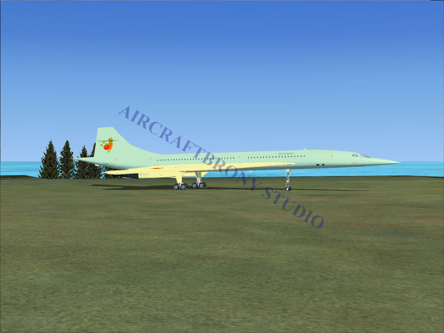 Dear Darling Aerospatiale Concorde (Digital Image) Digital Image