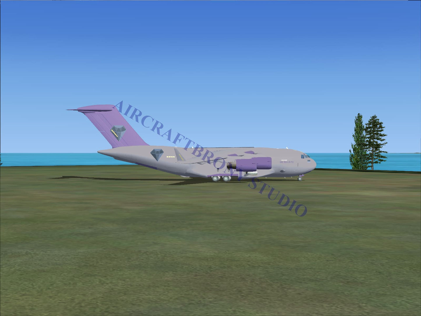 Dr. Maud Pie Boeing C-17 - Digital Image