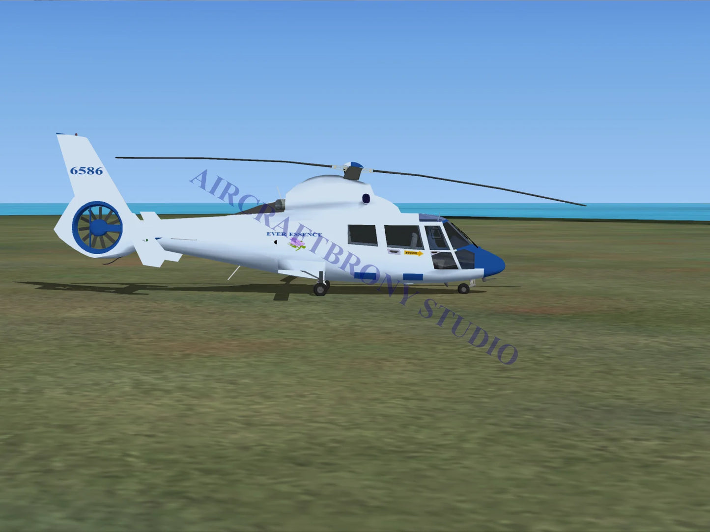 Ever Essence Aerospatiale HH65 Dolphin (Digital Image) Digital Image