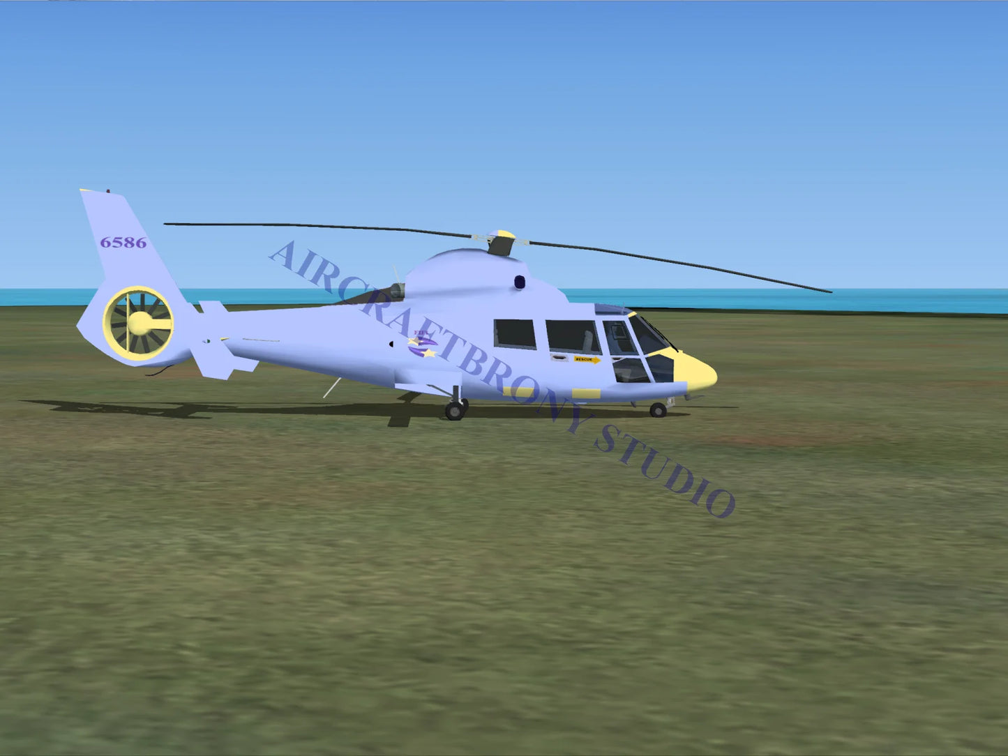 Fifi Aerospatiale HH65 Dolphin (Digital Image) Digital Image