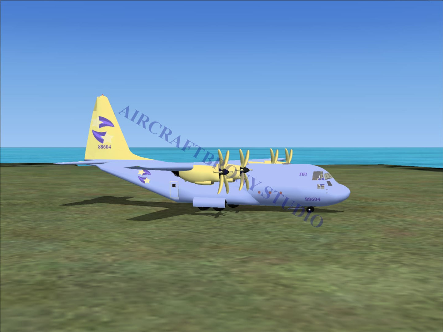 Fifi Lockheed C-130 (Digital Image) Digital Image