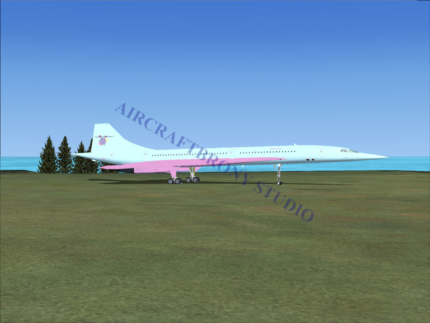 Kerfuffle Aerospatiale Concorde (Digital Image) Digital Image