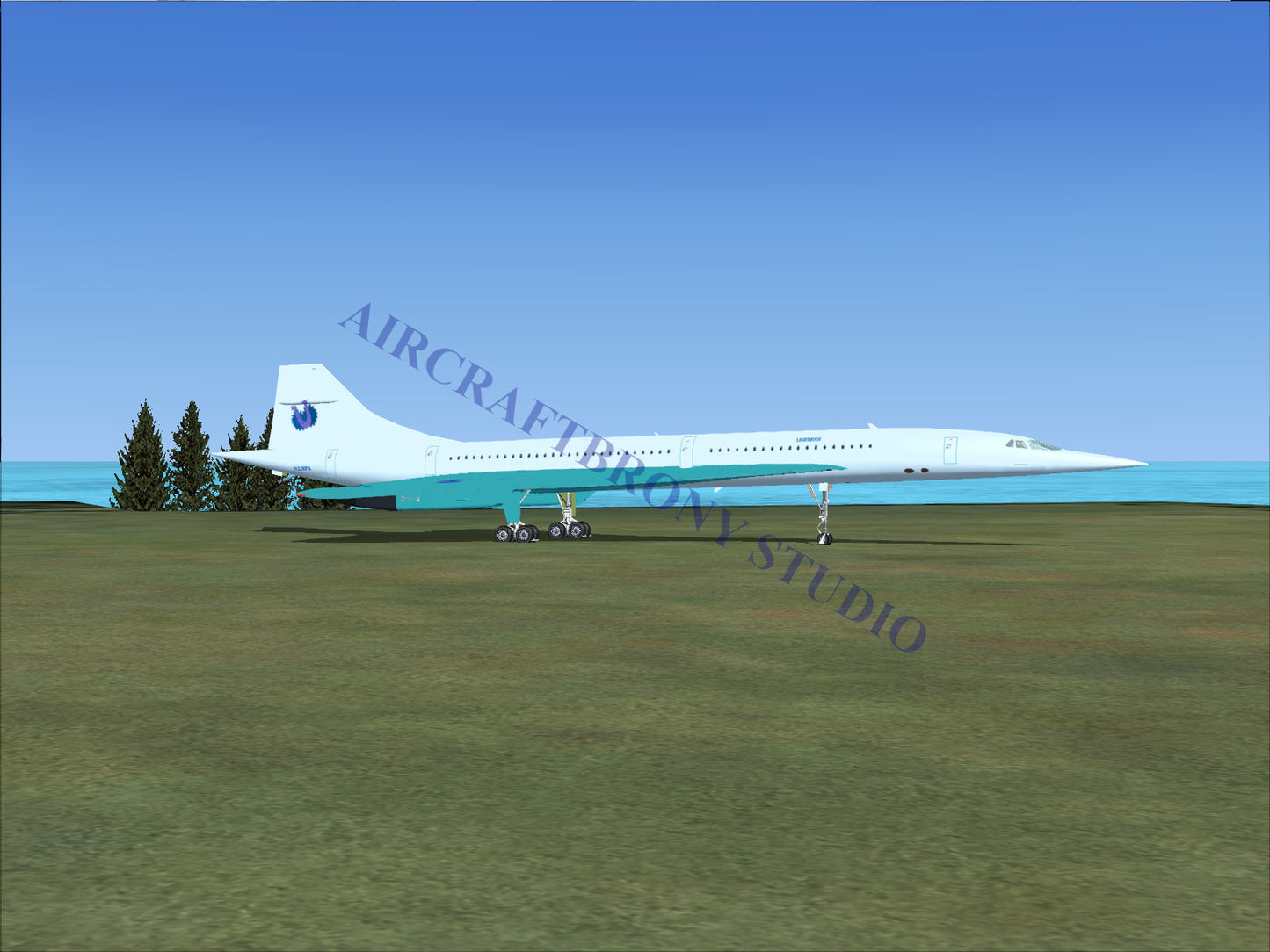 Lighthoof Aerospatiale Concorde (Digital Image) Digital Image