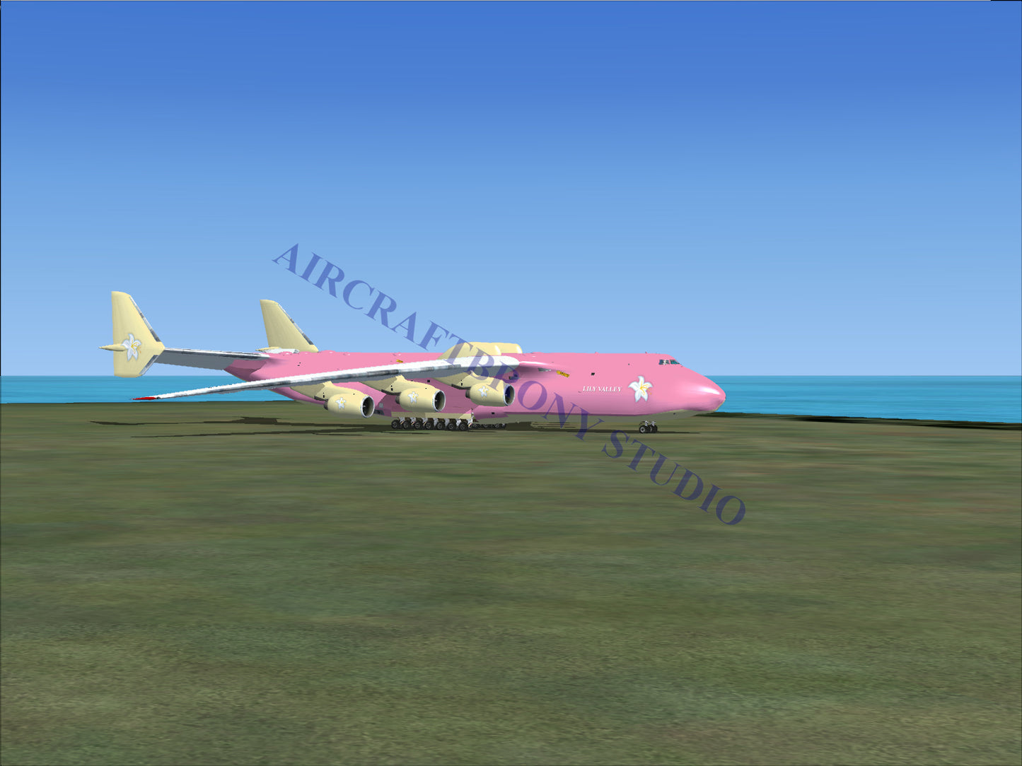 Lily Valley Antonov 225 (Digital Image) Digital Image