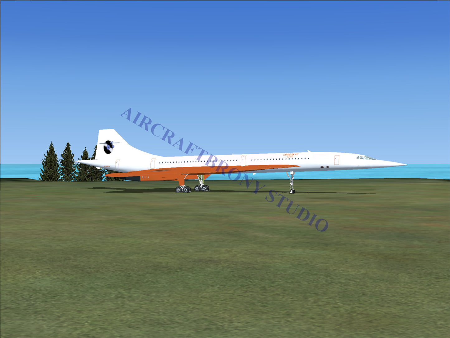Long Play (33-1/3) Aerospatiale Concorde (Digital Image) Digital Image