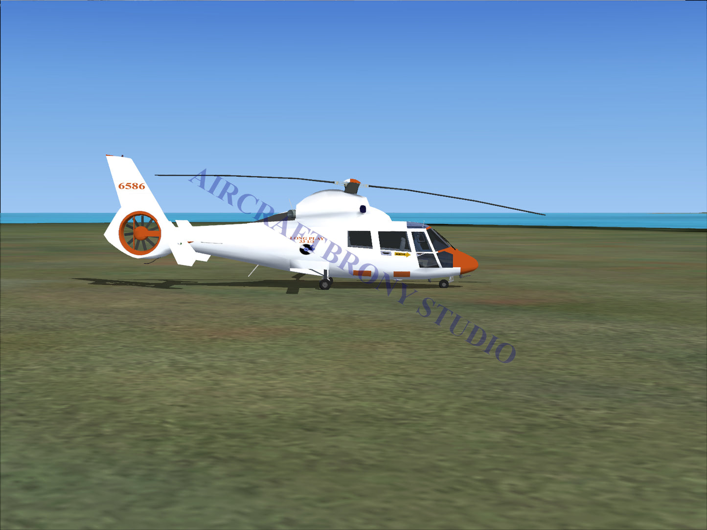 Long Play (33-1/3) Aerospatiale HH65 Dolphin (Digital Image) Digital Image