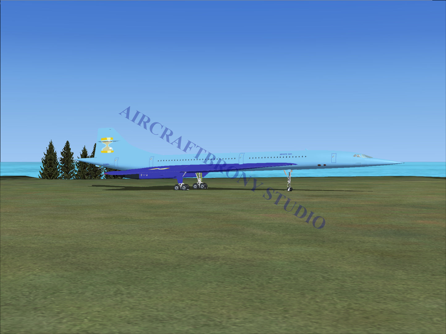 Minuette Aerospatiale Concorde (Digital Image) Digital Image