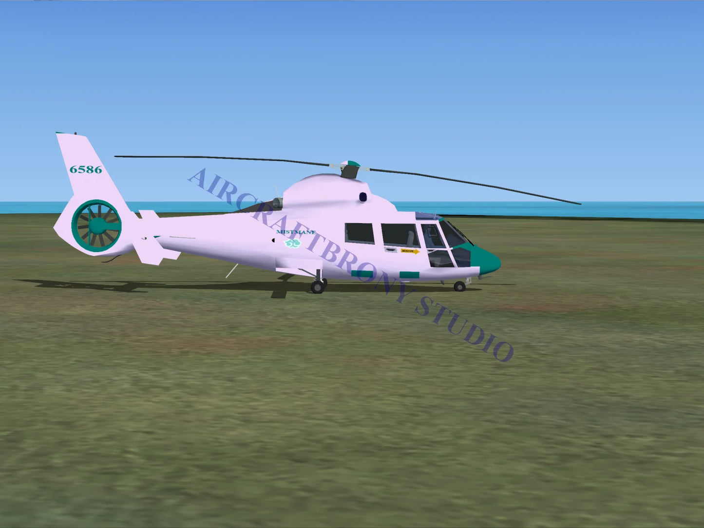 Mistmane Aerospatiale HH65 Dolphin (Digital Image) Digital Image