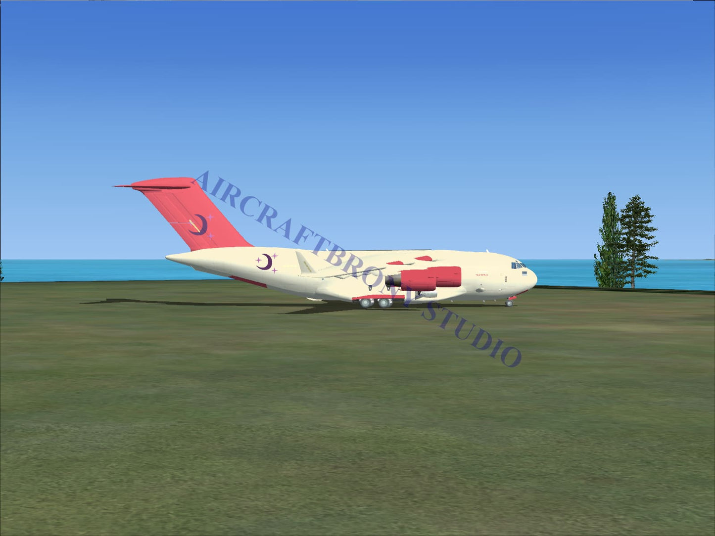 Moon Dancer Boeing C-17 (Digital Image) Digital Image