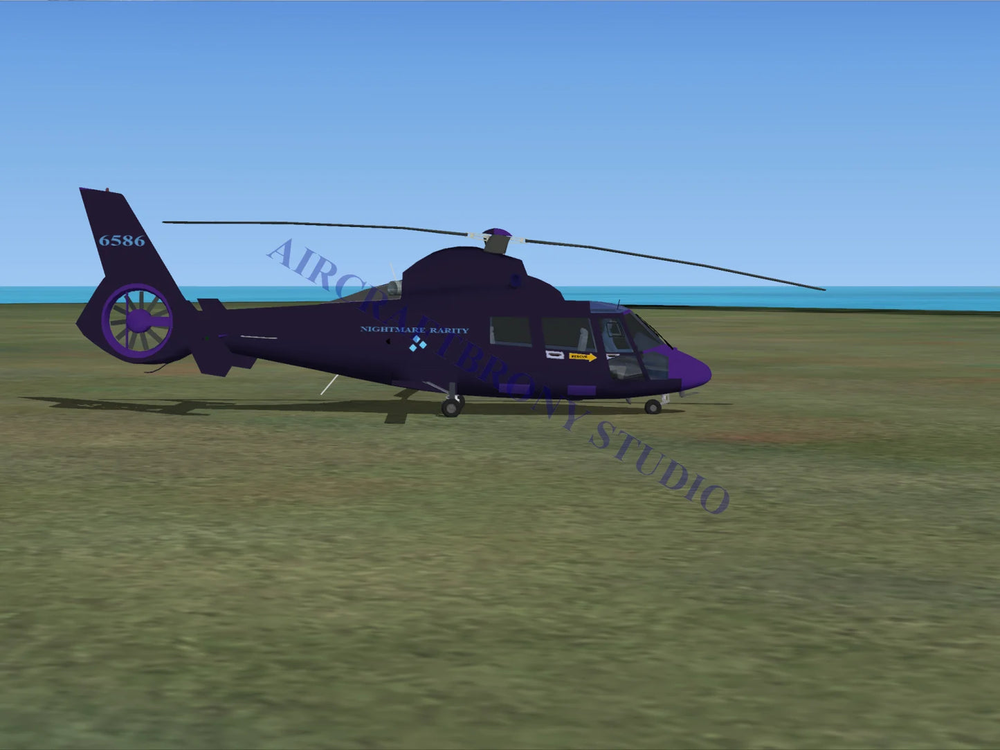 Nightmare Rarity Aerospatiale HH65 Dolphin (Digital Image) Digital Image