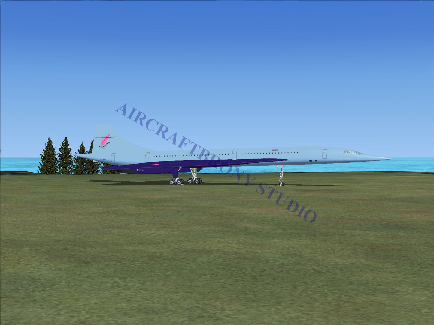 Onyx Aerospatiale Concorde (Digital Image) Digital Image