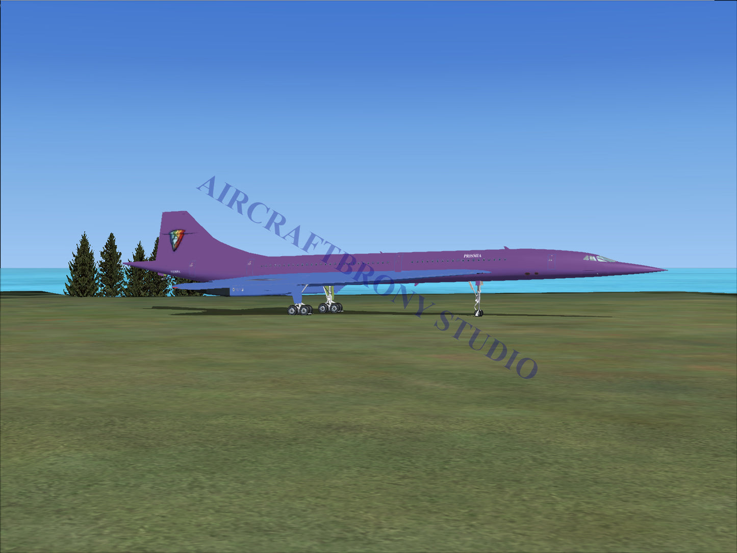 Prismia Aerospatiale Concorde (Digital Image) Digital Image