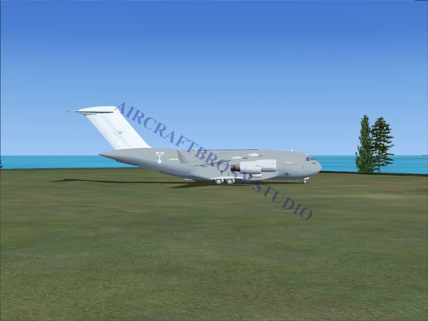 Silver Spoon Boeing C-17 (Digital Image) Digital Image