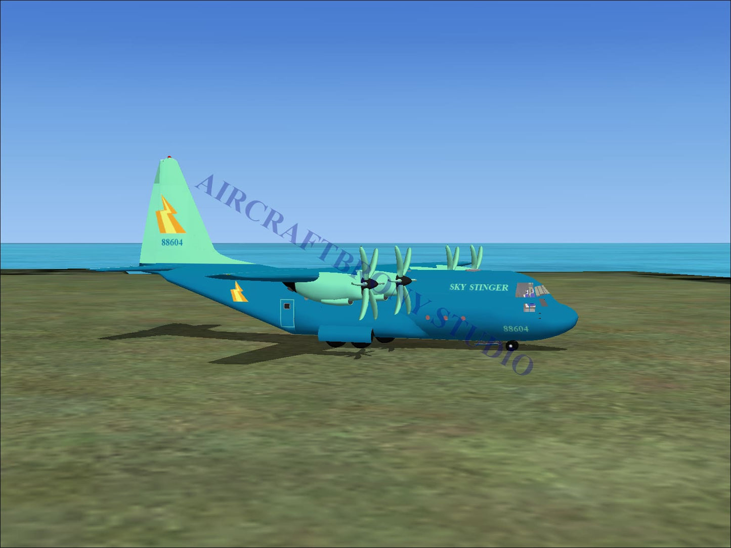 Sky Stinger Lockheed C-130 (Digital Image) Digital Image