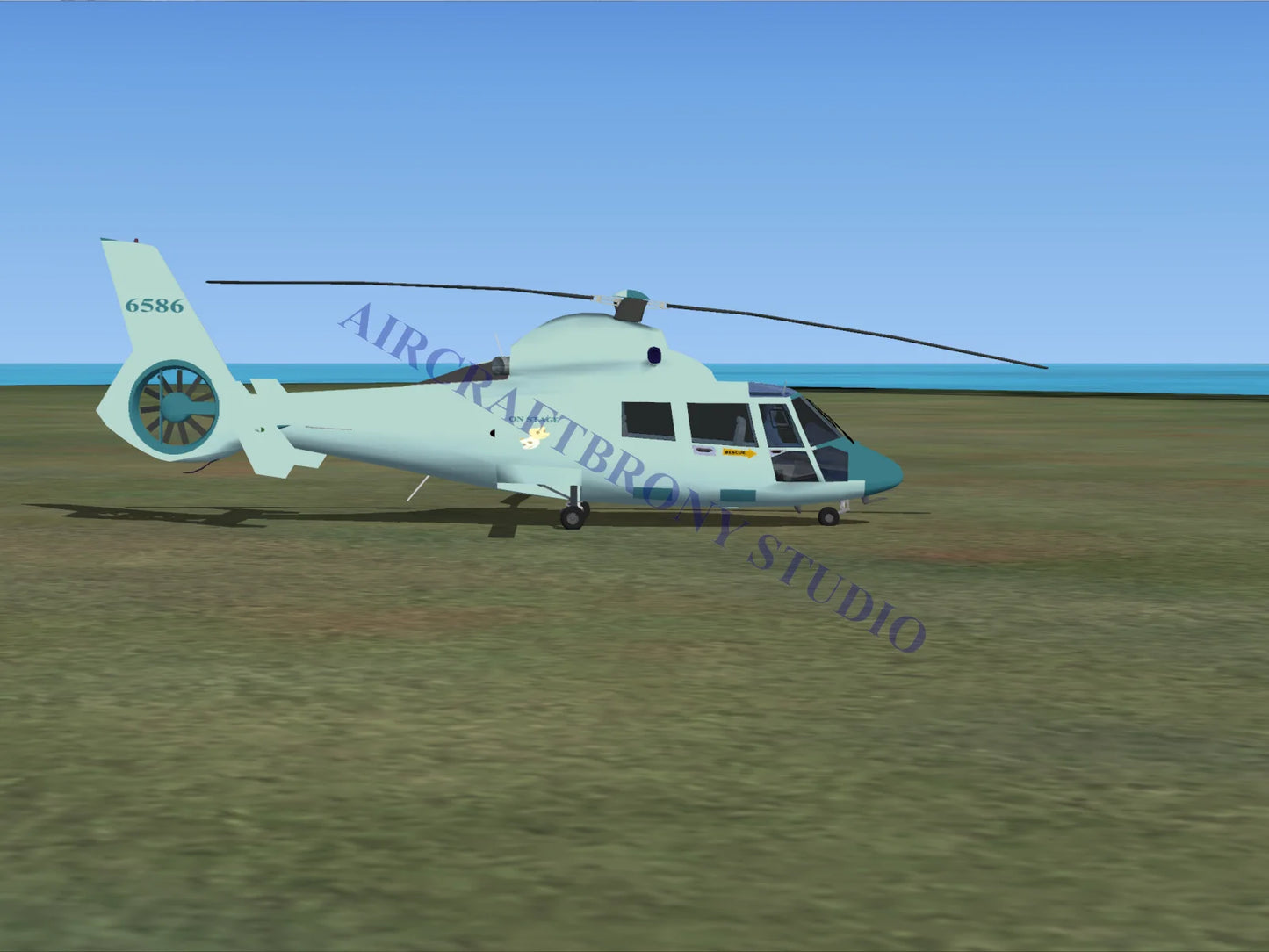 Stage Aerospatiale HH65 Dolphin (Digital Image) Digital Image
