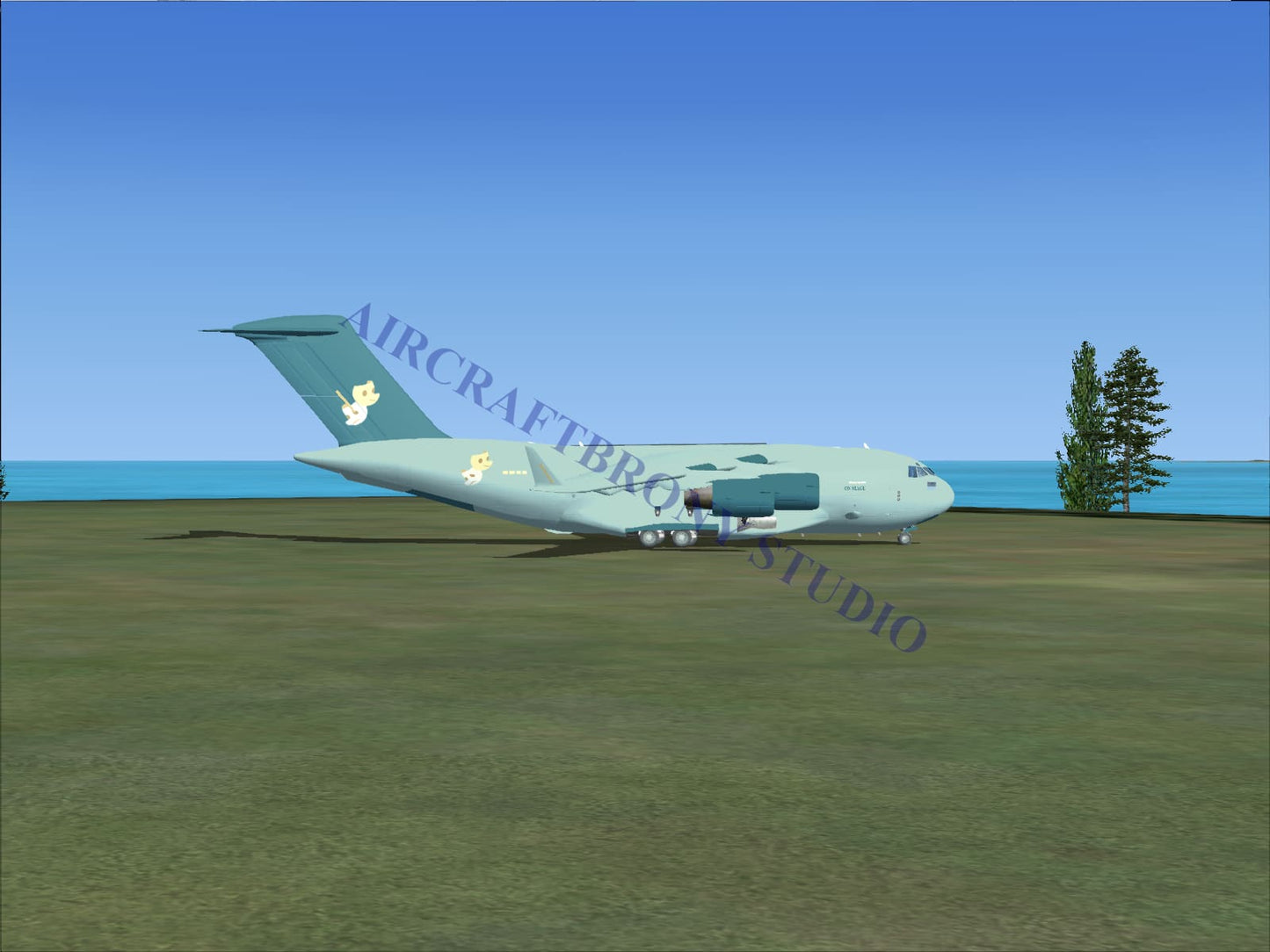 Stage Boeing C-17 (Digital Image) Digital Image