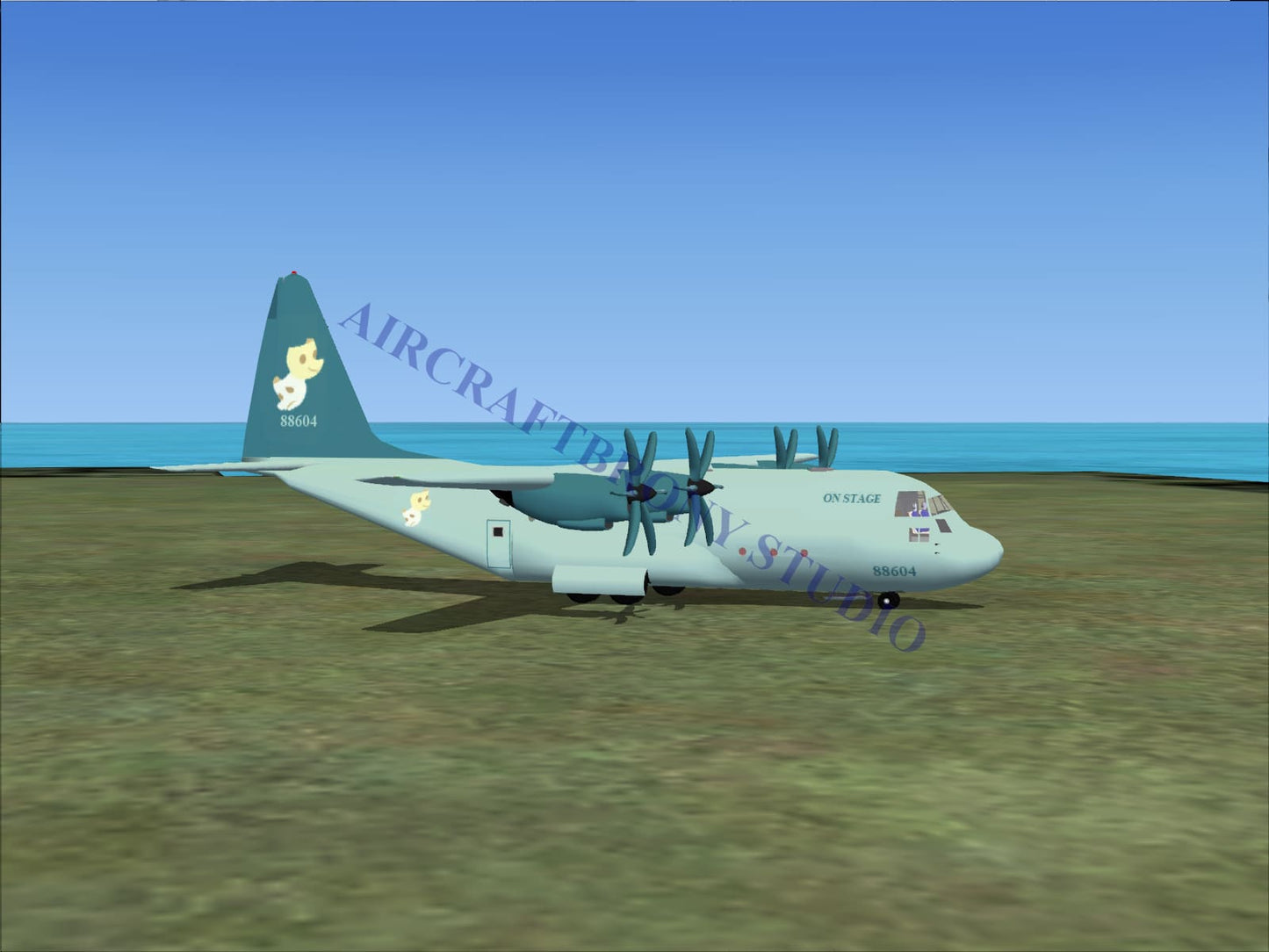 Stage Lockheed C-130 (Digital Image) Digital Image