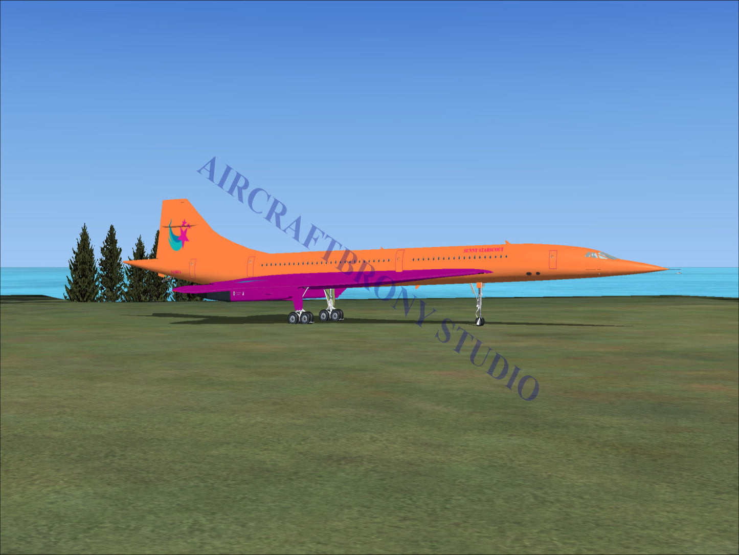 Sunny Starscout Aerospatiale Concorde (Digital Image) Digital Image