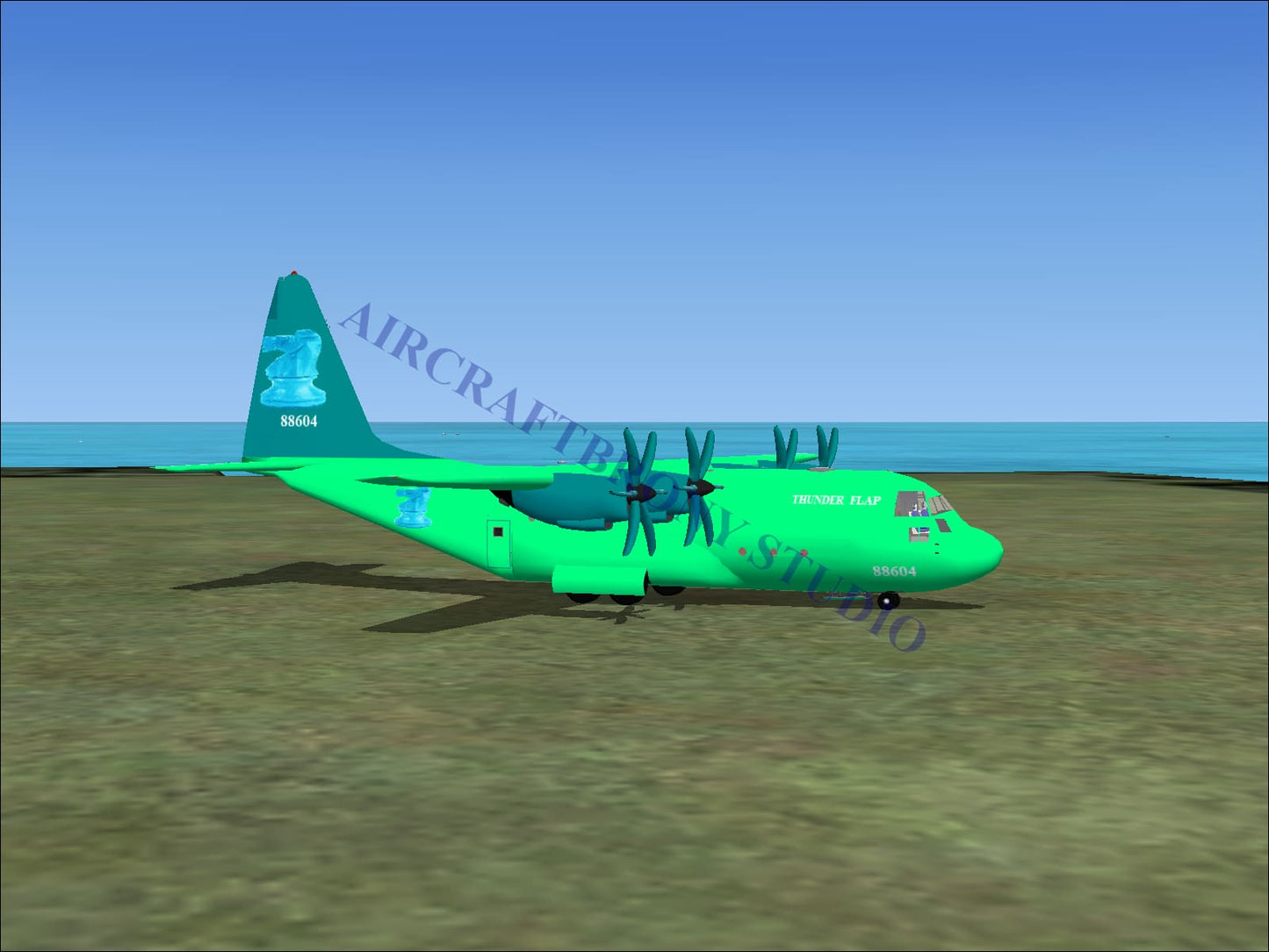 Thunder Flap (G5) Lockheed C-130 (Digital Image) Digital Image