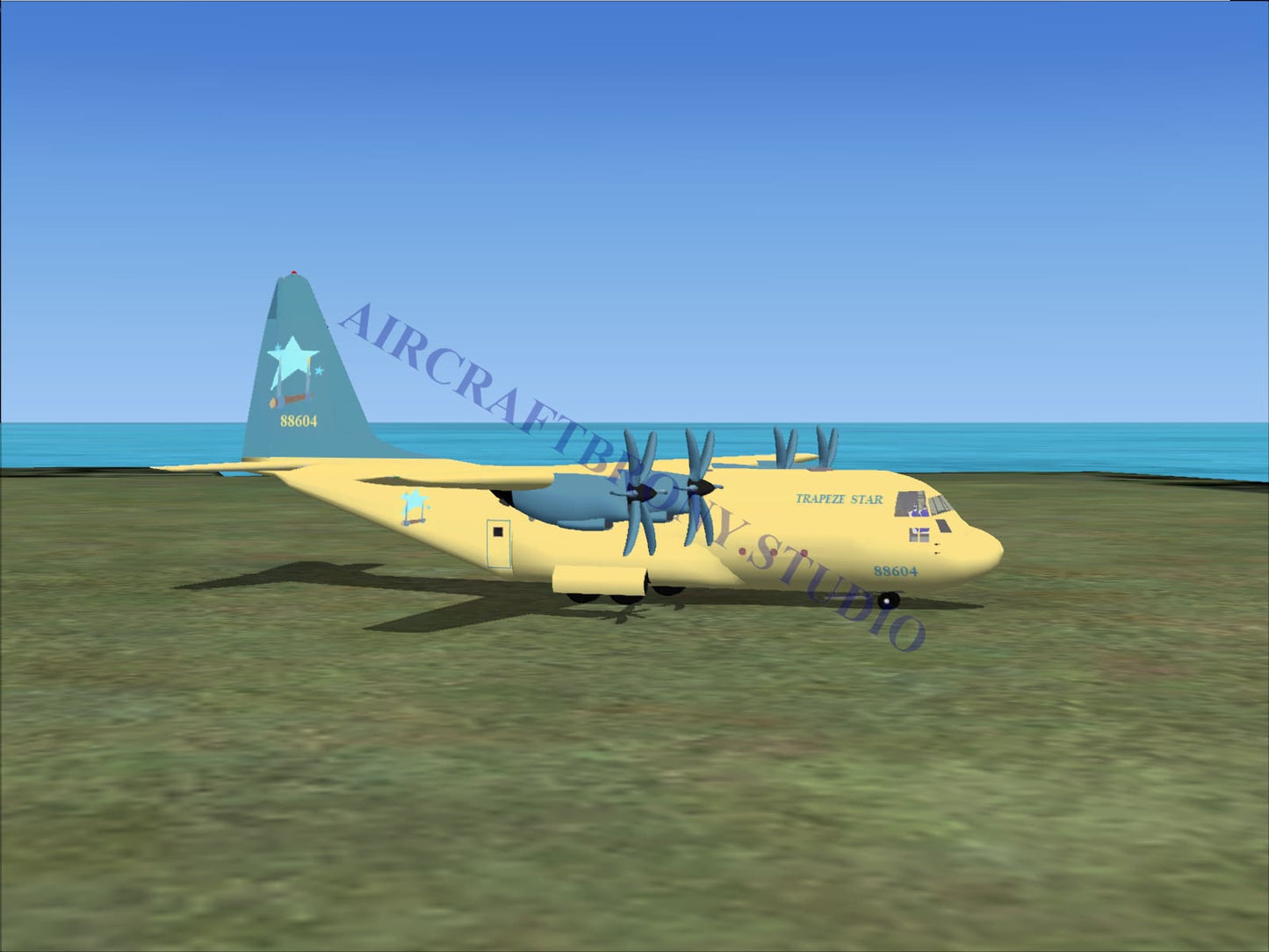 Trapeze Star Lockheed C-130 (Digital Image) Digital Image