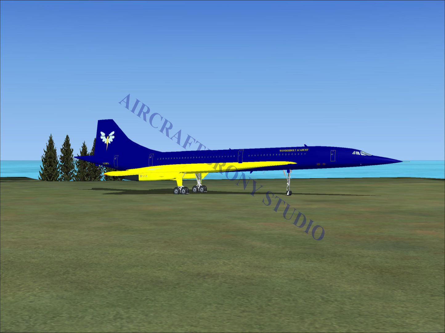 Wonderbolt Academy Aerospatiale Concorde (Digital Image) Digital Image