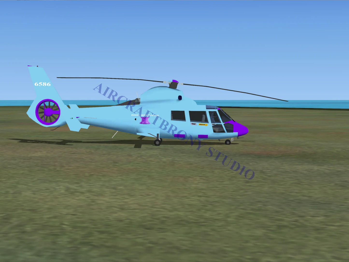 Zoom Zephyrwing (G5) Aerospatiale HH65 Dolphin (Digital Image) Digital Image
