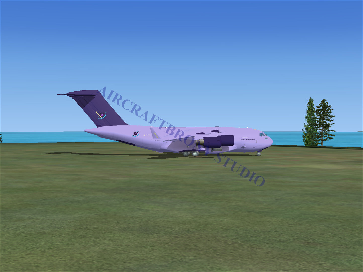 Alterro The Snow Leopard Boeing C-17 (Digital Image) Digital Image