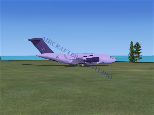 Alterro The Snow Leopard Boeing C-17 (Digital Image) Digital Image