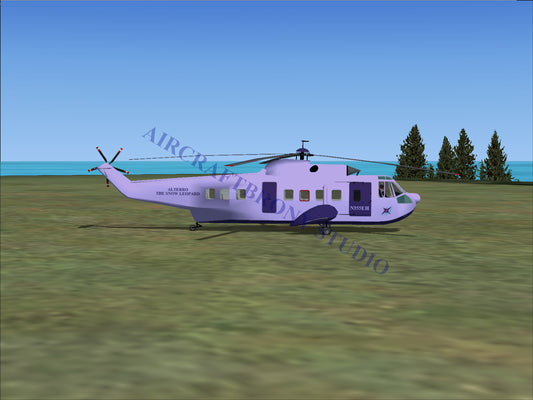 Alterro The Snow Leopard Sikorsky S-61N (Digital Image) Digital Image