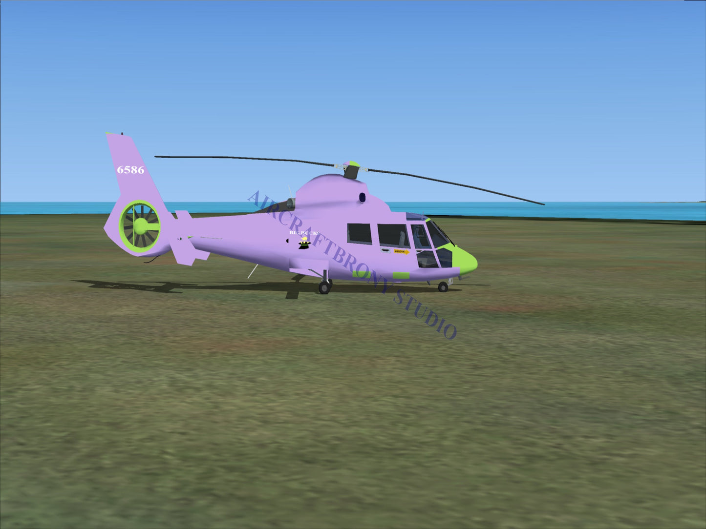 Big Bucks Aerospatiale HH65 Dolphin (Digital Image) Digital Image