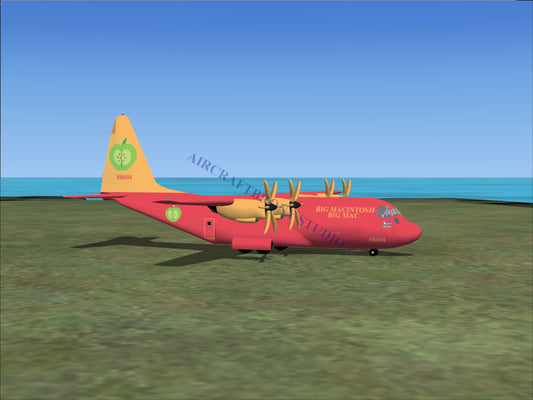 Big Macintosh-Big Mac Lockheed C-130 (Digital Image) Digital Image