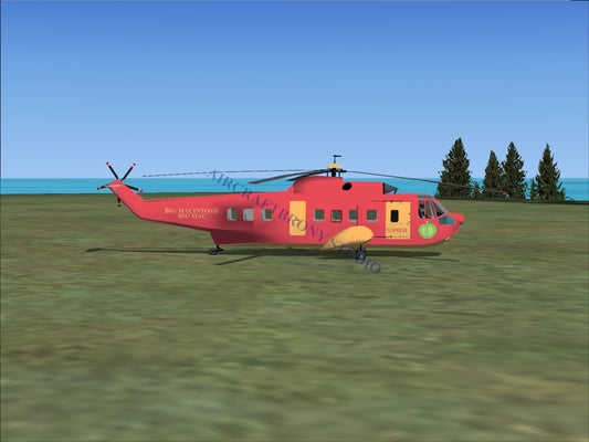 Big Macintosh-Big Mac Sikorsky S-61N (Digital Image) Digital Image