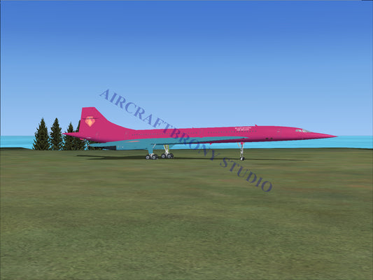 Blaize Skysong The Dragon Aerospatiale Concorde (Digital Image) Digital Image
