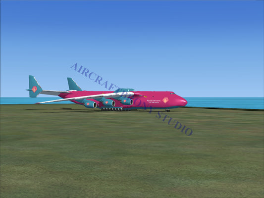Blaize Skysong The Dragon Antonov 225 (Digital Image) Digital Image