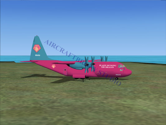 Blaize Skysong The Dragon Lockheed C-130 (Digital Image) Digital Image