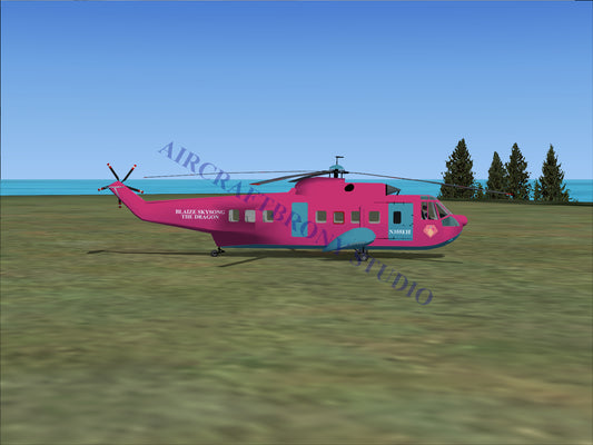 Blaize Skysong The Dragon Sikorsky S-61N (Digital Image) Digital Image
