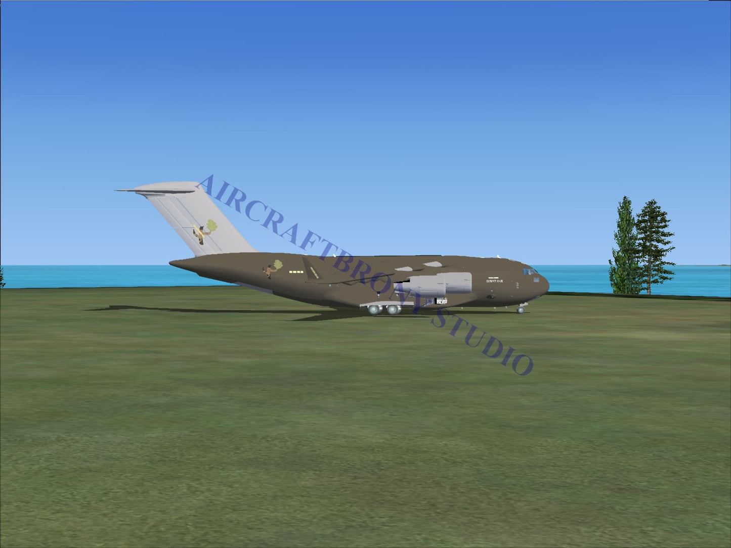 Burnt Oak Boeing C-17 (Digital Image) Digital Image