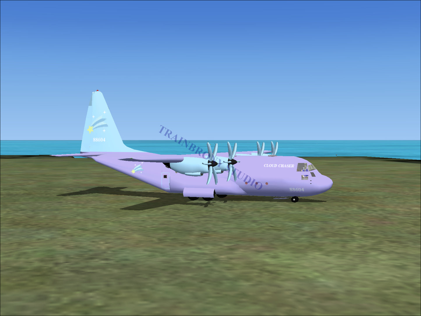 Cloud Chaser Lockheed C-130 (Digital Image) Digital Image