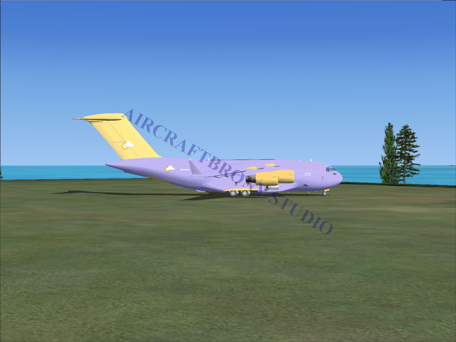 Cloud Kicker Boeing C-17 (Digital Image) Digital Image