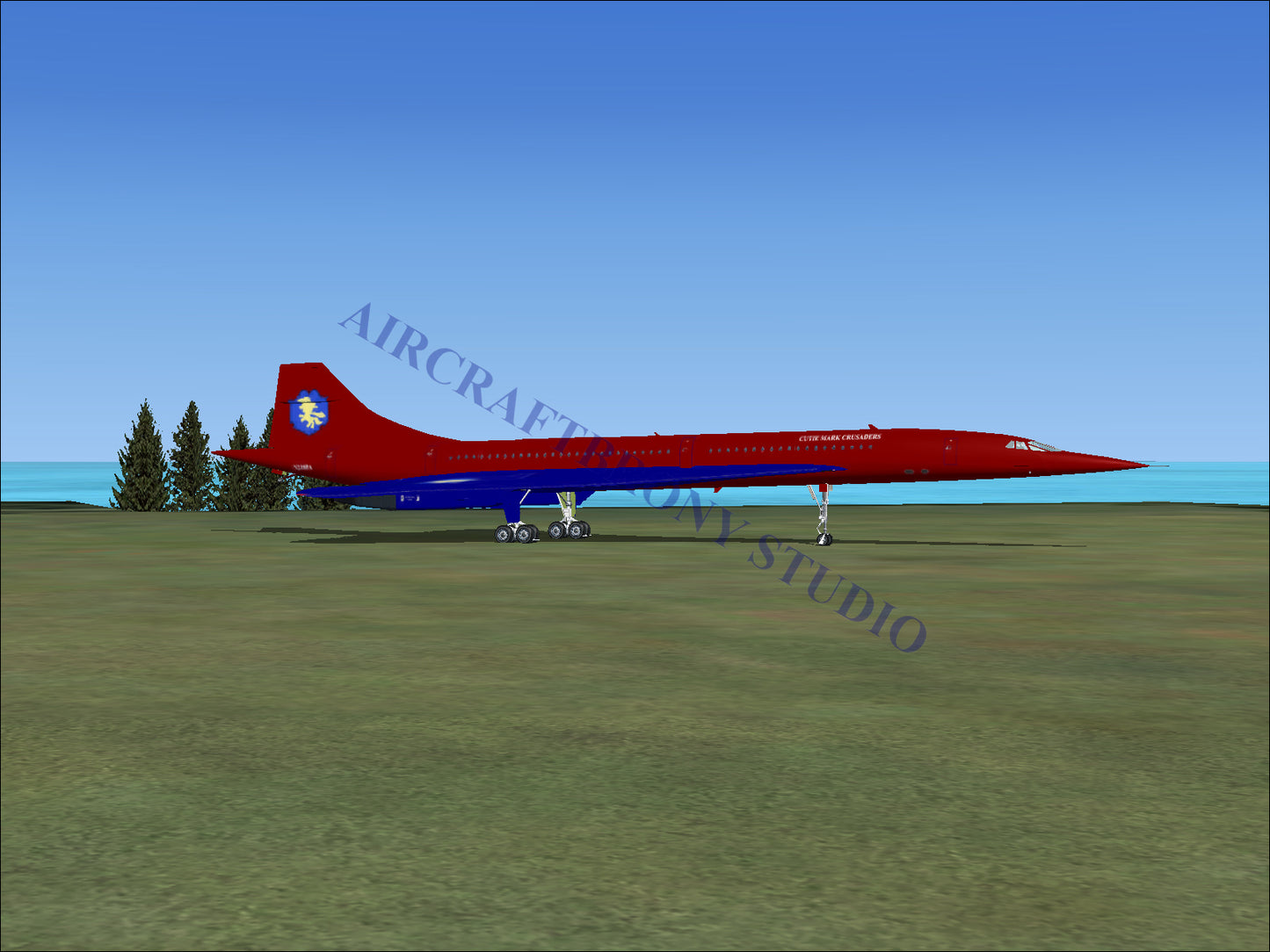 Cutie Mark Crusaders Aerospatiale Concorde (Digital Image) Digital Image